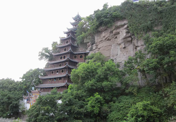 Shibaozhai Temple Sight